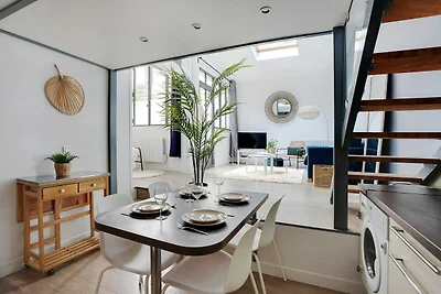 Ruim appartement - 2BR/6P - Musée de La Poste