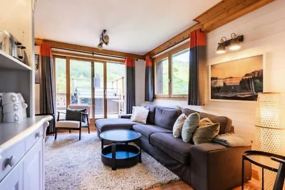 Wohnung in Méribel mit Jacuzzi & Sauna