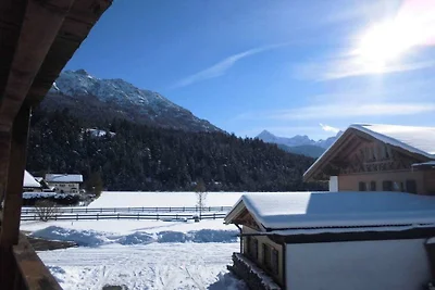 Vakantieappartement in Krün met zwembad
