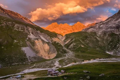 Chalet in Franse Alpen met uitzicht