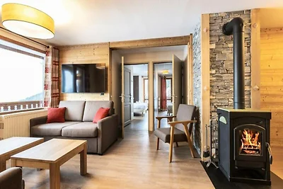 Apartment in La Plagne mit Spa und Aussicht