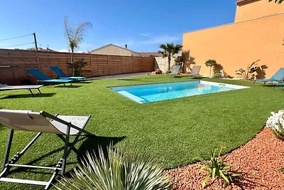 Valras Villa met privézwembad