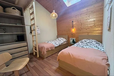 Ruim apartement met balkon in Franse Alpen
