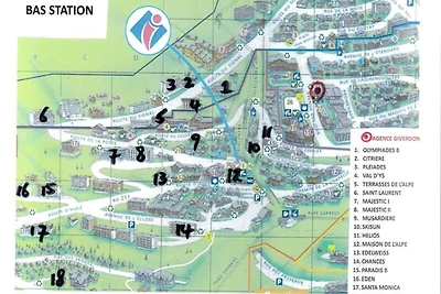 Studio in Viel Alpe nahe Telecenter Lift