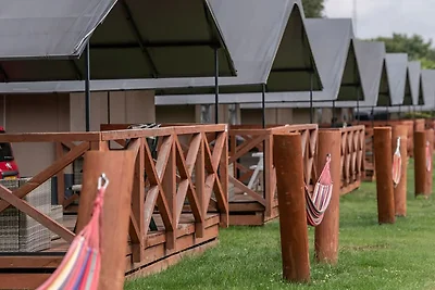 Comfortabele glampingtent met WiFi in Limburg