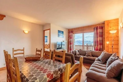 Apartment in Le Chantel mit Blick auf den Mon...