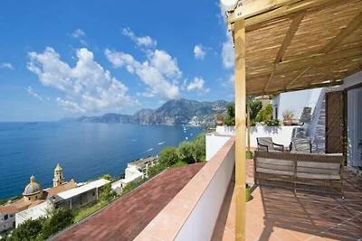 Haus in Praiano mit atemberaubendem Meerblick