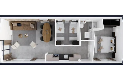 Einzigartiges Chalet mit Terrasse in...