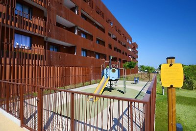 Wohnung mit Balkon 600m vom Strand entfernt