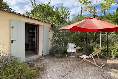 Retraite, aan het zwembad bij Cabrières...