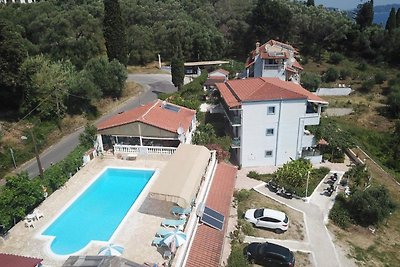 Modern zeezicht appartement in Corfu met...