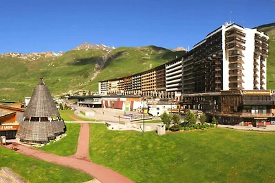 Wohnung in Tignes mit Seeblick