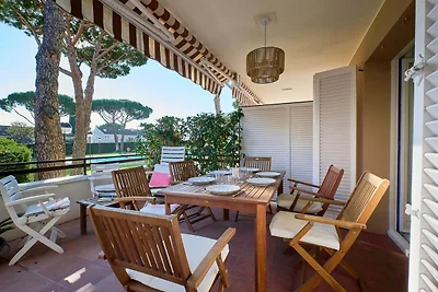 Apartment für 6 Personen mit Balkon