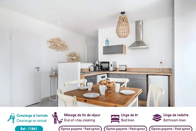 Schöne Ferienwohnung für 4 Personen, 50 m vom...