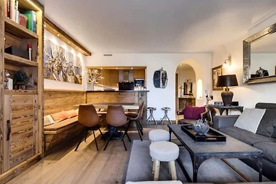 Geräumige Wohnung am Fuße der Piste, überdach...