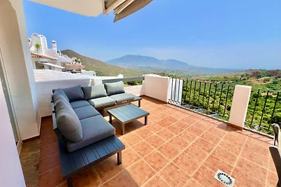 Wohnung in Ojén mit Blick auf den...