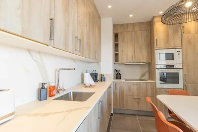 Küstenkomfort in Valras mit Parkplatz