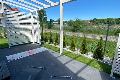 Ferienhäuser, Terrasse, 2 Schlafzimmer, Dąbki