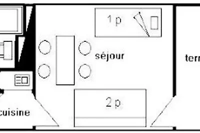 Appartement in Plagne Centre met uitzicht op ...