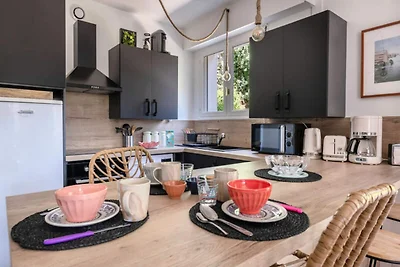 Apartment am Strand von Pornic mit Garten