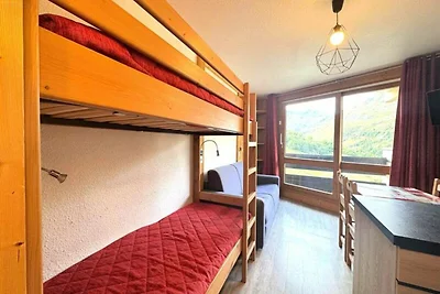 Wohnung in Les Menuires an Skipisten