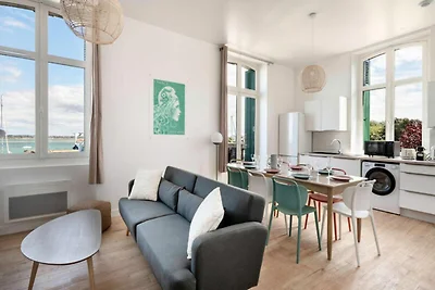 Appartement in Le Croisic met uitzicht op de...