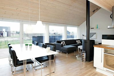 Modernes Ferienhaus im Brovstjütland mit Spa