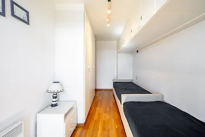 Appartement in Blankenberge met zeezicht