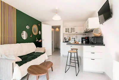 Apartment in der Nähe des Strandes Beaumer mi...