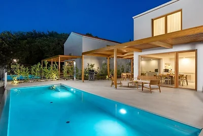 Villa 1 Soline, Krk, 280 m vom Strand...