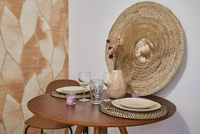 Charmante studio met airconditioning in het h...