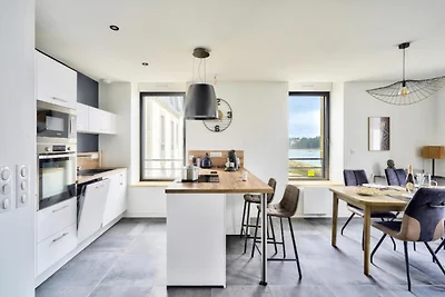 Wohnung in Île-Tudy mit Meerblick