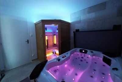 Villa in La Chaume mit Whirlpool und Sauna