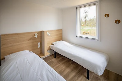 Modern chalet with air conditioning, in a hol...