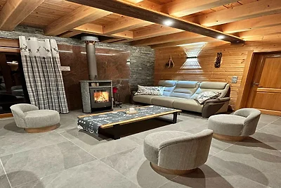 Magnifico chalet in legno con sauna