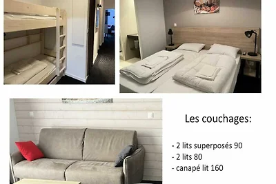 Studio für 6 Personen