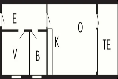 4 Personen Ferienhaus auf einem Ferienpark...