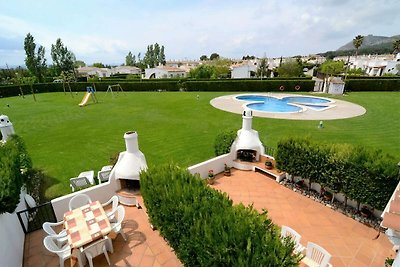 Ferienhaus in Estartit mit Gartenblick