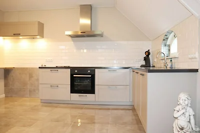 Zeer ruim appartement in verbouwde boerderij