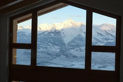 Authentische Wohnung mit Bergblick