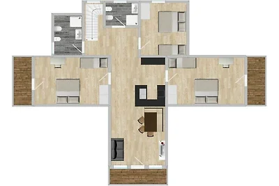 Ferienwohnung in Gsies mit Schwimmbecken