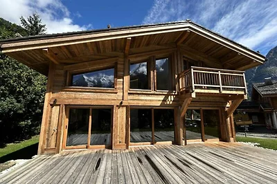 Chalet a Les Praz con vista sul Monte Bianco