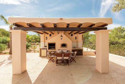 Alluring Mansion in Cala Tarida with Private ...
