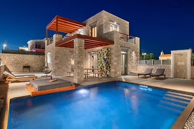 Executive Villa mit Meerblick in Lachania mit...