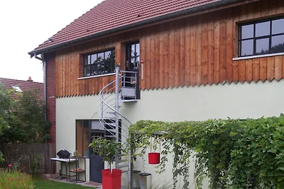 Holzhaus in Saint-Quirin mit nordischem Bad