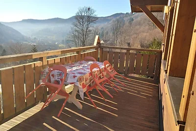 Chalet in La Bresse mit Talblick