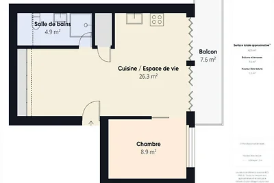 Apartment in Pornichet am Strand und Hafen