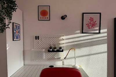 Camera accogliente in un accogliente appartam...