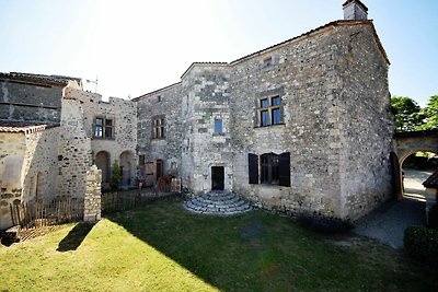 Castello con piscina e vista vicino ad Agen