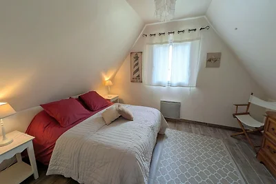 Ferienhaus in Plouneour-Trez mit Meerblick